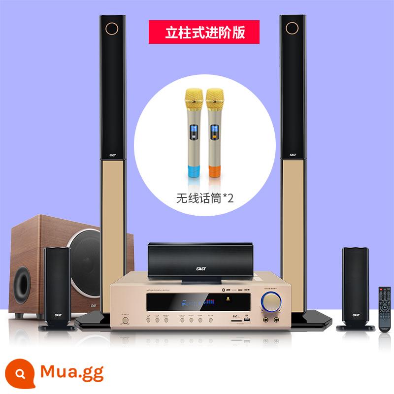 Xianke A25 surround 5.1 bộ âm thanh rạp hát tại nhà phòng khách với loa khuếch đại loa siêu trầm K song TV - Cột rạp hát tại nhà-phiên bản nâng cao