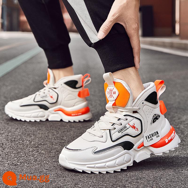 Jordan Gran sneakers nam mùa thu đông bố giày lưới da giày thoáng khí mới nhẹ giày chạy bộ - Miju 10080 (bề mặt da)