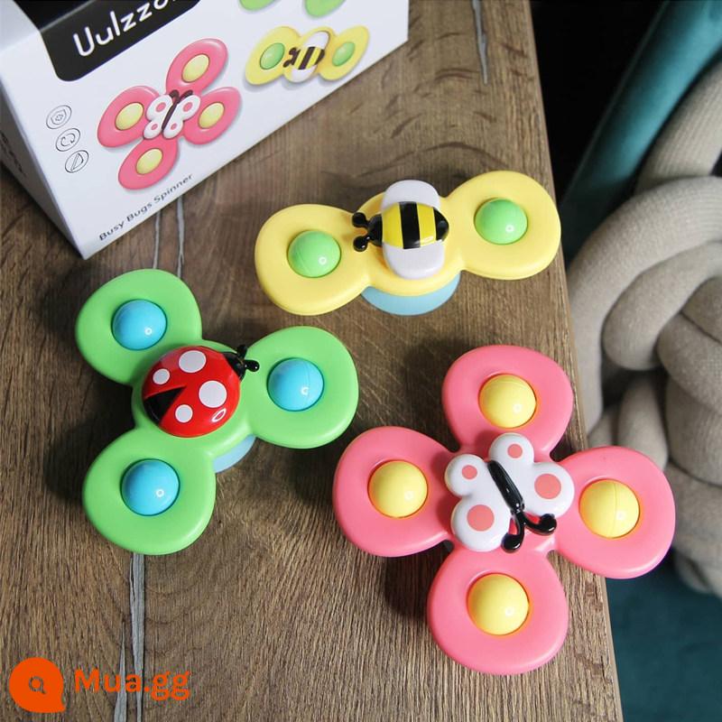 Montessori Giáo Dục Sớm Khối Rubik Năng Động Trẻ Sơ Sinh Xếp Hình Bận Rộn Bóng 1-2 Tuổi Tập Cho Bé Lục Diện Đồ Chơi - Trò chơi quay côn trùng vui nhộn