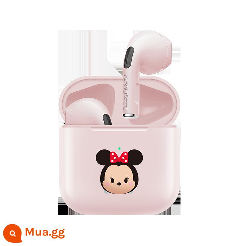 Tai nghe Bluetooth cao cấp thương hiệu Disney in-ear true wireless thể thao chờ siêu dài cho bé trai và bé gái mới 2022 - Minnie (phiên bản bóng)* tương thích với Bluetooth của điện thoại di động