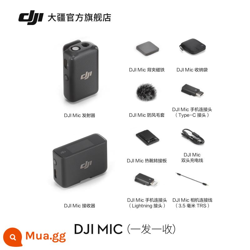 Micro không dây ghi âm phát sóng trực tiếp DJI Mic một-một - DJI Mic một-một