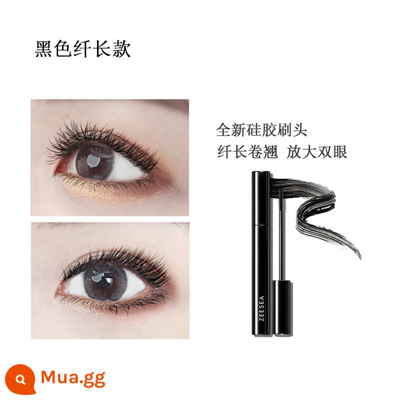 ZEESEA Mascara Dưỡng Alice Chống Thấm Nước Cho Nữ Mỏng Dài Cong Được Mã Hóa Kéo Dài Không lem Không Tẩy Trang - Người mẫu mảnh mai màu đen