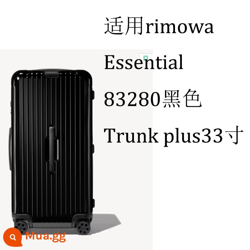 Thích hợp cho tay áo bảo vệ Rimowa cốp xe plus31 inch 33 inch rimowa hành lý bao đựng thiết yếu - Trunk Plus 33 inch 83280/hộp màu đen kiểu dáng siêu kín