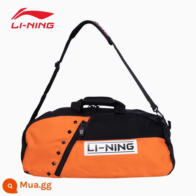 Túi thể thao Li Ning Túi đeo vai đơn nam Túi xách dung tích lớn Túi xô Ba lô tập thể dục giải trí cho nữ Túi du lịch - Túi/túi đựng giày thể thao ABDM001-3