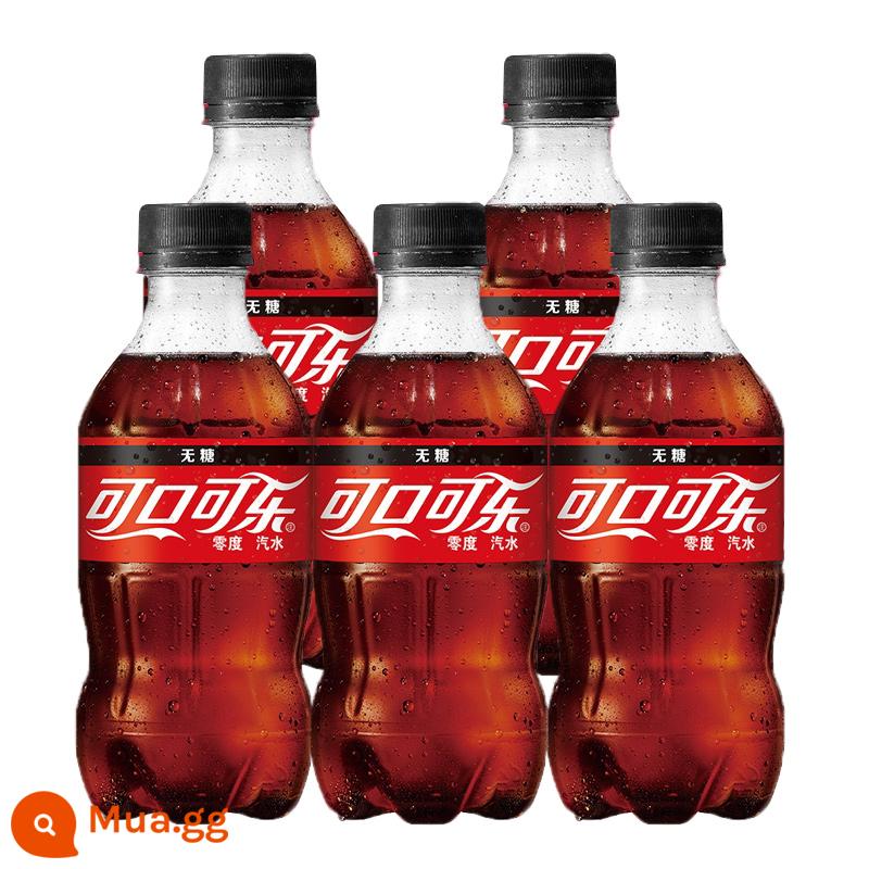 Coca-Cola Nước Uống Có Ga Soda 300Ml * 12 Chai Full Box Coke Fanta Sprite Zero Chai Mini - Coke Zero 300mlX5 chai