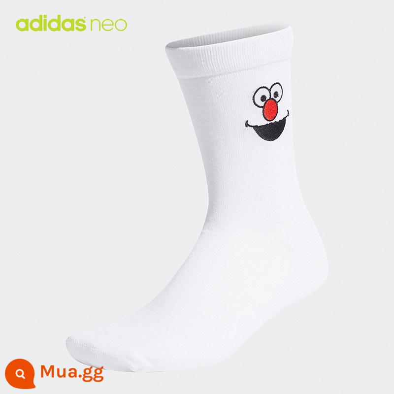 AdidasVớ nam nữ adidas mùa xuân 2022 mới Vớ thể thao thông thường liên doanh Sesame Street HN5869 - HN5869