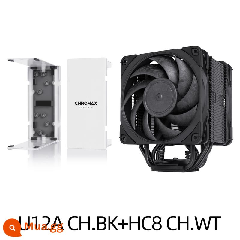 Tản nhiệt gió Owl NH-U12A CH.BK đen bóng A12X25PWM12 thế hệ tản nhiệt LGA1700 - Vỏ cổ màu trắng tinh khiết U12A CH.BK+HC8 CH.WT