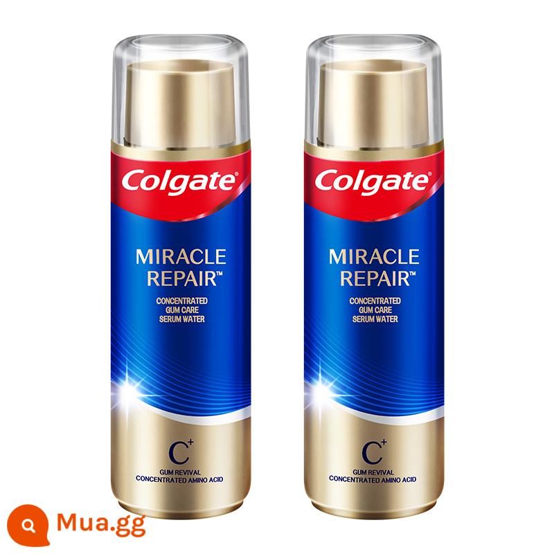 Nước súc miệng Colgate tinh chất axit amin que đôi bảo vệ nướu chống sâu bướm hơi thở thơm tho sạch miệng chính hãng - Nước súc miệng axit amin*2-Hương thơm trà xanh