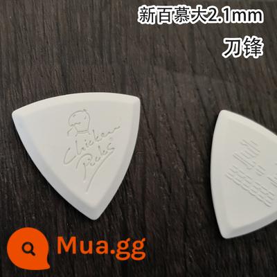 Dutch ChickenPicks ăn thịt gà chọn âm sắc bằng tay để tăng tốc độ chơi nhạc jazz chống mài mòn chọn guitar điện - Đầu Bermuda 2.1mm BERMUDA III-P