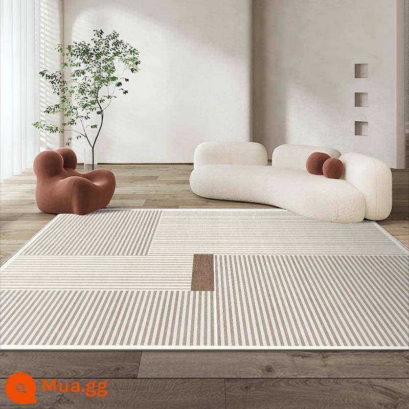 Thảm Phòng Khách 2023 Mới Sofa Bàn Chăn Ánh Sáng Cao Cấp Sang Trọng Sàn Full Shop Phòng Ngủ Đầu Giường Chăn Không Giặt - BO-718