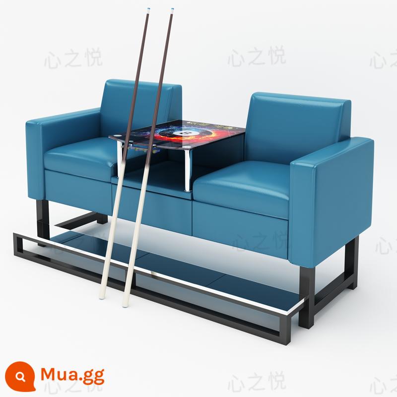 Bàn ghế bi-a mới ghế sofa bi-a ghế bi-a hội trường bi-a ghế đặc biệt ghế xem nhà sản xuất bàn ghế giải trí - Khuyến mãi 2 người xanh da trời