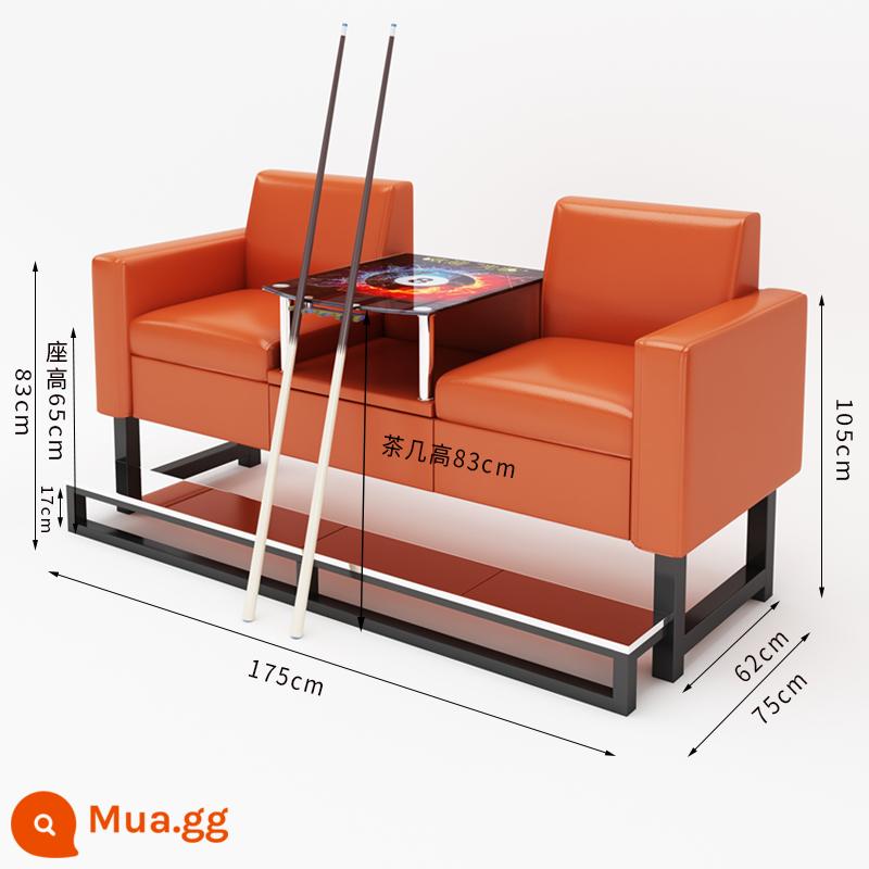 Bàn ghế bi-a mới ghế sofa bi-a ghế bi-a hội trường bi-a ghế đặc biệt ghế xem nhà sản xuất bàn ghế giải trí - Khuyến mãi dành cho 2 người Cam Cam dành cho 2 người