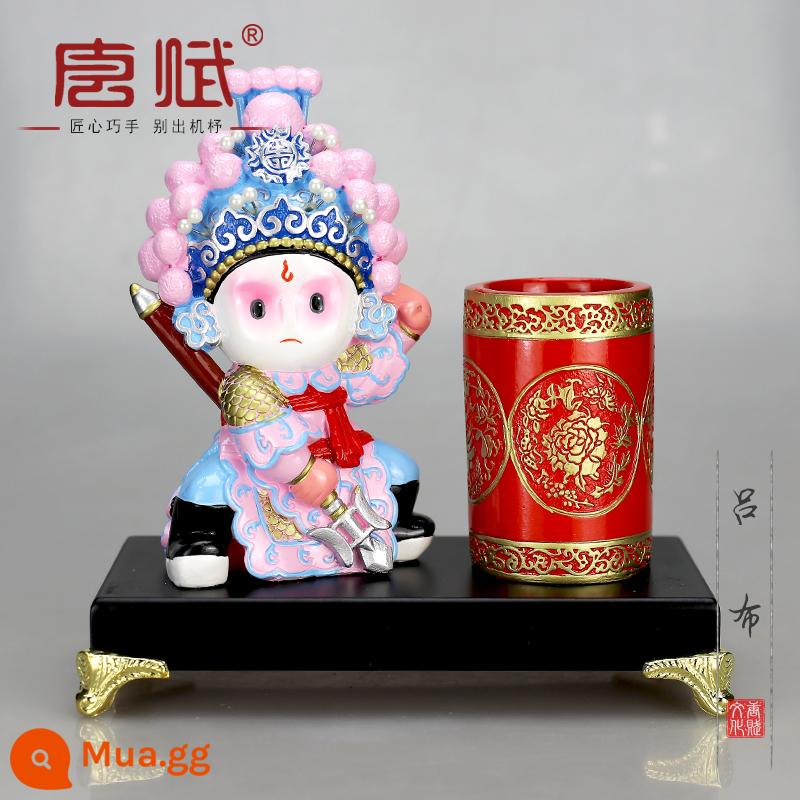 Tứ Xuyên Opera Face Trang trí Trang trí Panda Pen Chủ kỷ niệm Du lịch Tứ Xuyên Thành Đô Nghề thủ công gió Trung Quốc Quà tặng nổi bật cho người nước ngoài - lu bu