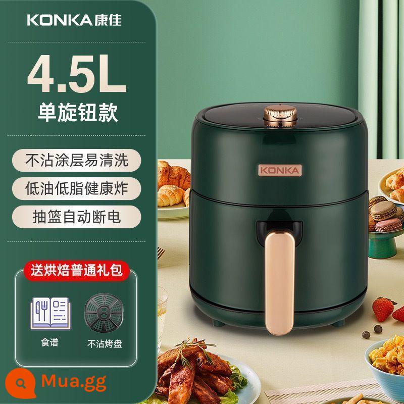 Konka Nồi Chiên Không Dầu Air Fryer Hộ Gia Đình Thông Minh Đa Chức Năng Thị Giác Màn Hình Cảm Ứng Điện Nồi Chiên Không Dầu Công Suất Lớn Lò Nướng Tất Cả - Kiểu nút radio 4.51L