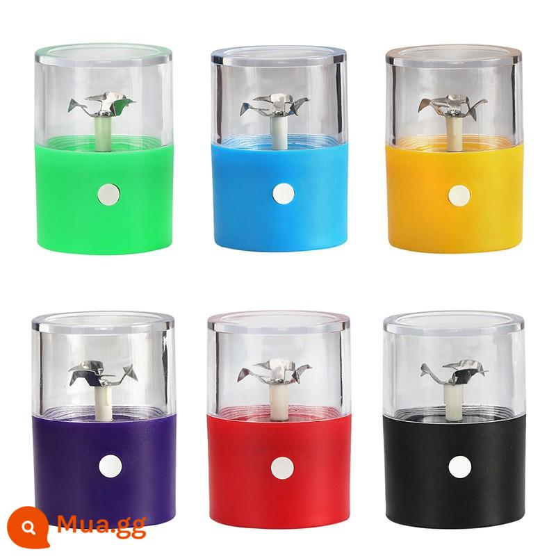 Bánh quy mới Máy xay khói điện USB Máy xay nhựa có thể sạc lại Máy xay thảo mộc Herbgrinder - 1 mẫu ngẫu nhiên không có logo