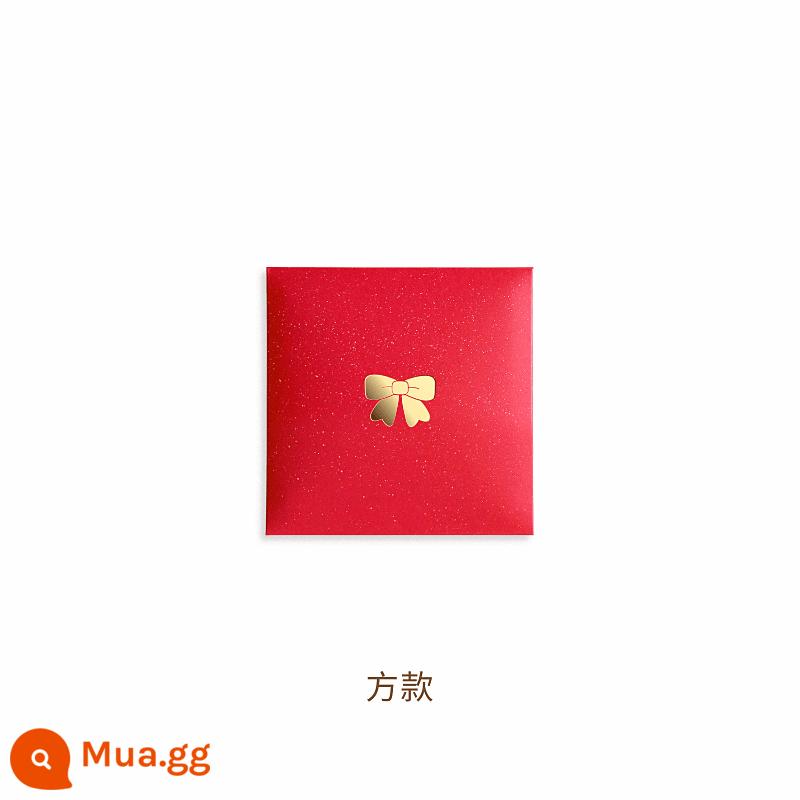 Hình vuông mini Tết con thỏ Phong bao lì xì nhỏ màu đỏ mới cho năm con thỏ - nút thắt hạnh phúc mới