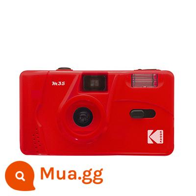 Sản phẩm duy nhất retro/quà tặng siêu Q/máy ảnh Kodak M35 hoàn toàn mới dùng một lần phim 135 đánh lừa với đèn flash - Màu đỏ thật + hai pin