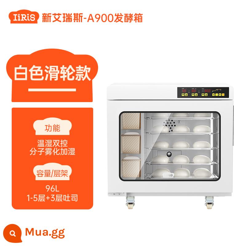 ERIS A800 White Fatty Bakery Bakery Home Thương mại nhỏ hemoton Bread Box Box Box Intelligence - Ròng rọc A900 màu trắng + 2 chảo nướng có thể nâng cấp với giá 30 tệ