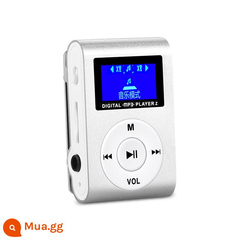 Miễn Phí Vận Chuyển Máy Nghe Nhạc Walkman Kẹp MP3 Có Thẻ Màn Hình Máy Nghe Nhạc MP3 Mini Chạy Thể Thao MP3 Sinh Viên Mô Hình MP3 - Màn bạc