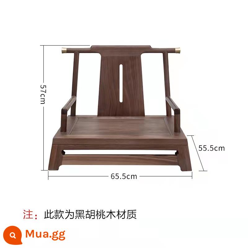 Tatami Tea Bàn Bàn Bàn Bàn cà phê Bàn nhỏ Người lùn Solid Wood Tùy chỉnh Antica Thiền định Bay Bay Bàn gỗ - ghế gỗ óc chó màu đen