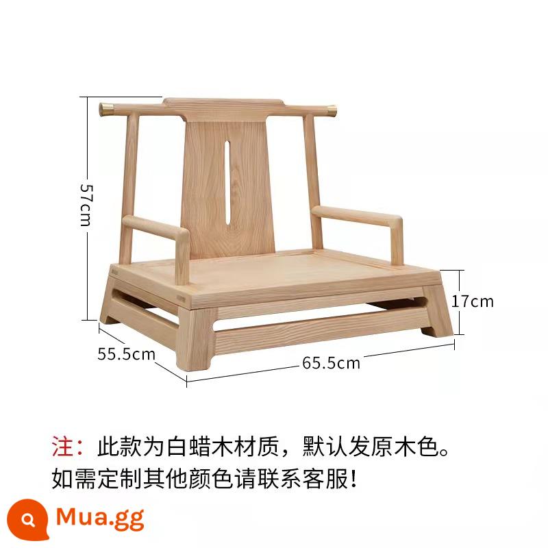 Tatami Tea Bàn Bàn Bàn Bàn cà phê Bàn nhỏ Người lùn Solid Wood Tùy chỉnh Antica Thiền định Bay Bay Bàn gỗ - ghế sáp trắng