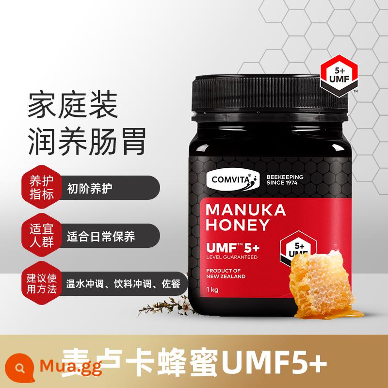 Comvita New Zealand Comvita UMF5+500g Mật ong Manuka đóng gói hoang dã tự nhiên mật ong nuôi dưỡng - [Quần áo gia đình Yangwei] UMF5+1kg