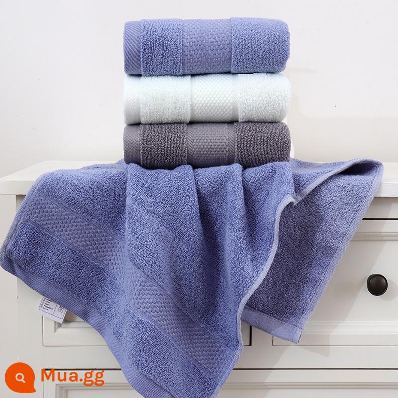 3 gói khăn mặt dày cotton nguyên chất rửa mặt gia đình dành cho cặp đôi, khăn tắm cotton cỡ lớn, mềm mại và thấm hút, bán hàng trực tiếp tại xưởng - Cuộc sống thoải mái [33*73] 3 gói [100% cotton]