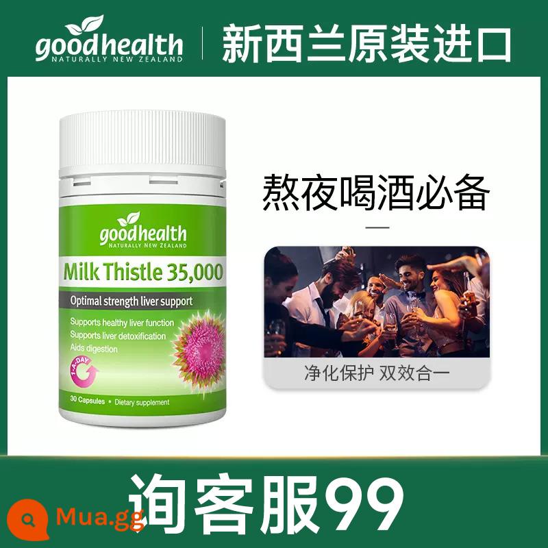 New Zealand goodhealth sức khỏe tốt hàu lát bột hàu tinh chất viên nang kẽm chăm sóc sức khỏe nam giới thức khuya - Viên nang cây kế sữa tốt cho sức khỏe 30 viên