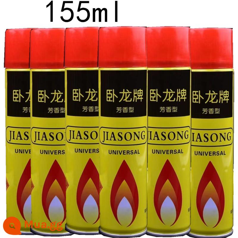 Bật lửa chung gas đóng hộp độ tinh khiết cao chai siêu lớn dung tích 388ML súng đánh lửa đặc biệt gas - Ngọa Long 155ml [Ưu đãi đặc biệt] 6 chai