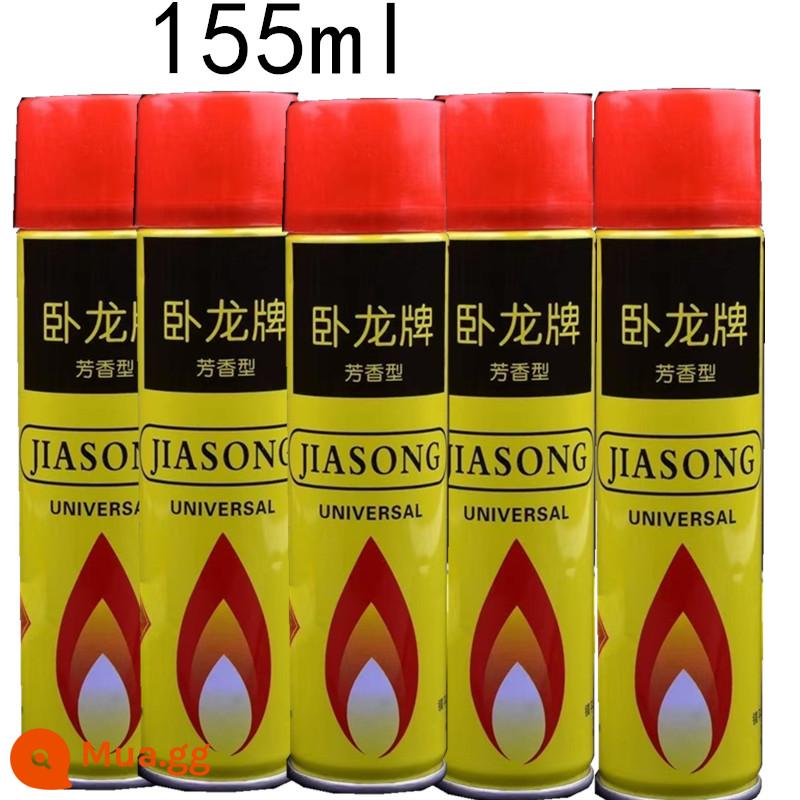 Bật lửa chung gas đóng hộp độ tinh khiết cao chai siêu lớn dung tích 388ML súng đánh lửa đặc biệt gas - Ngọa Long 155ml [Mua 3 Tặng 2] gửi 5 chai