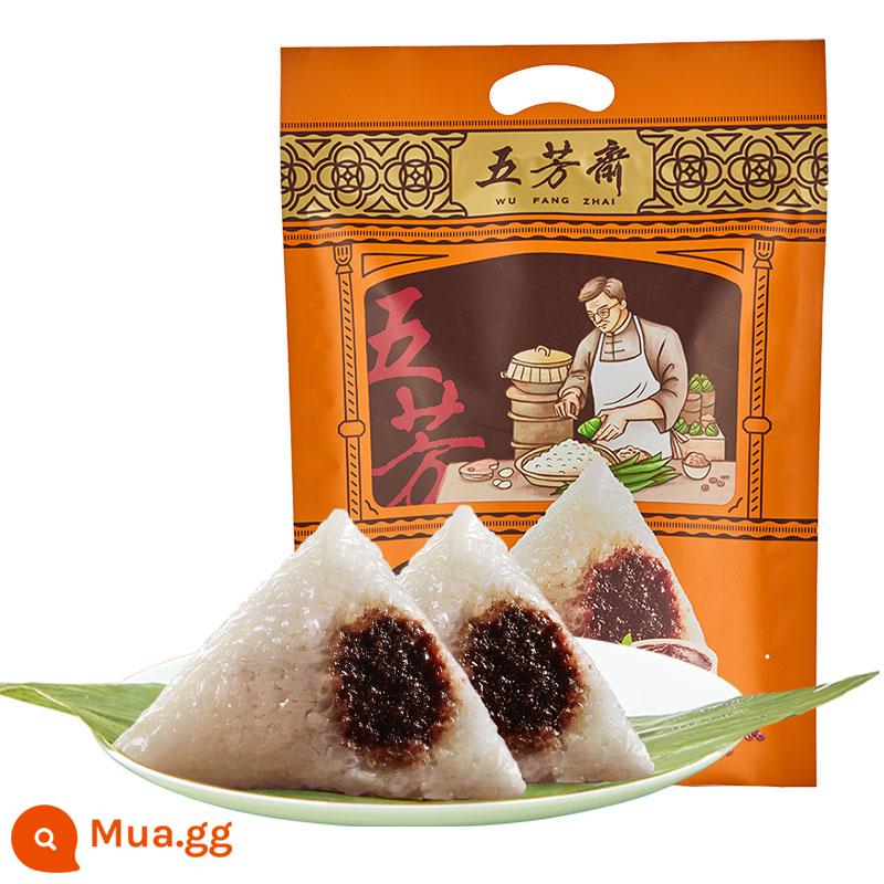 Bánh bao gạo Wufangzhai, bánh bao gạo thịt tươi, bánh bao gạo tươi số lượng lớn, chà là đỏ, đậu đỏ, Lễ hội thuyền rồng, mua theo nhóm, bánh bao gạo Gia Hưng - 100g gạo nếp Wufang*6 miếng