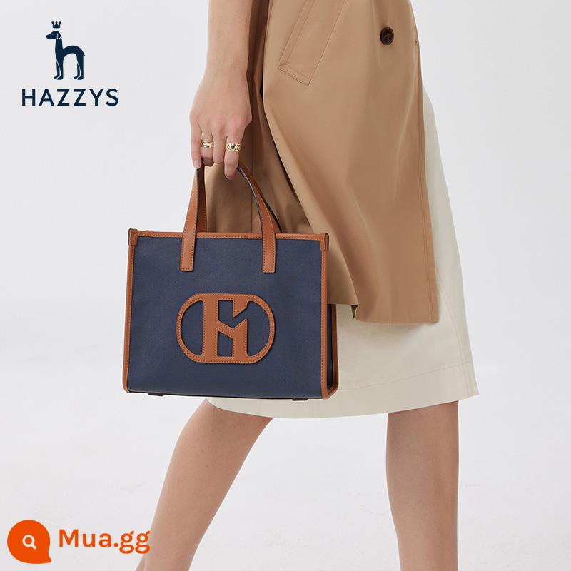 Hazzys Haggis Thương hiệu Túi Kiến thức Thời trang Ladies Bag Túi xách Mới Cao đẳng Gió Crossbody Túi Sclerper - xanh hải quân