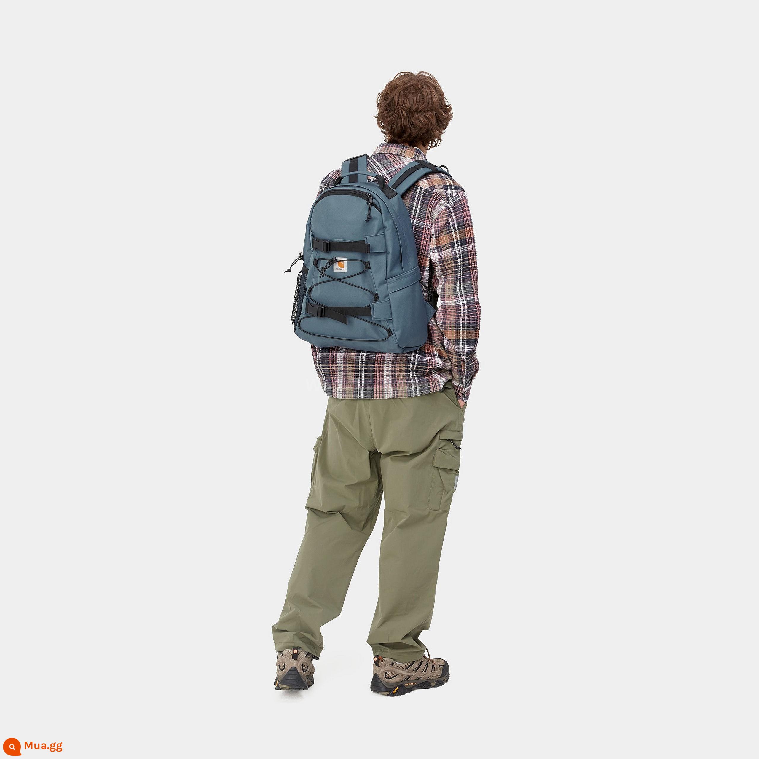 Ba lô Carhartt WIP Kickflip Backpack Ba lô học sinh ván trượt Carhart 006288G - Điểm xanh bão