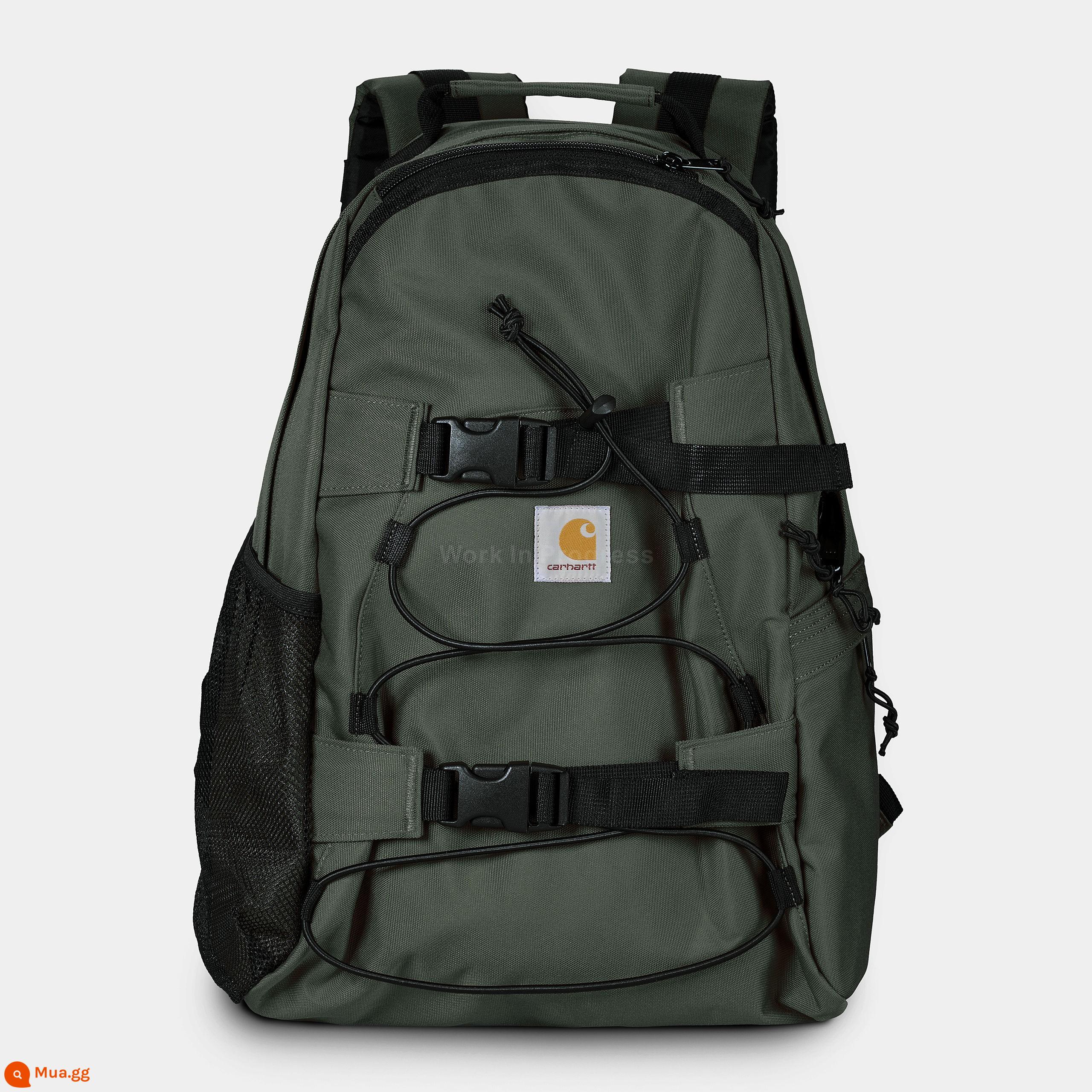 Ba lô Carhartt WIP Kickflip Backpack Ba lô học sinh ván trượt Carhart 006288G - Cây độc cần xanh Điểm xanh