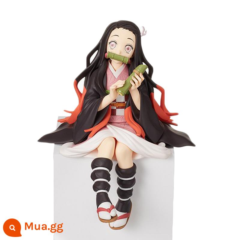 Ghost Kẻ hủy diệt người mẫu con trai Vợ tôi vợ tôi Shanyi Butterfly Cứu trợ tôn giáo Lang Girls Anime Swing Pack Mother Shell Birthday - Nezuko ngồi [cao khoảng 13cm]