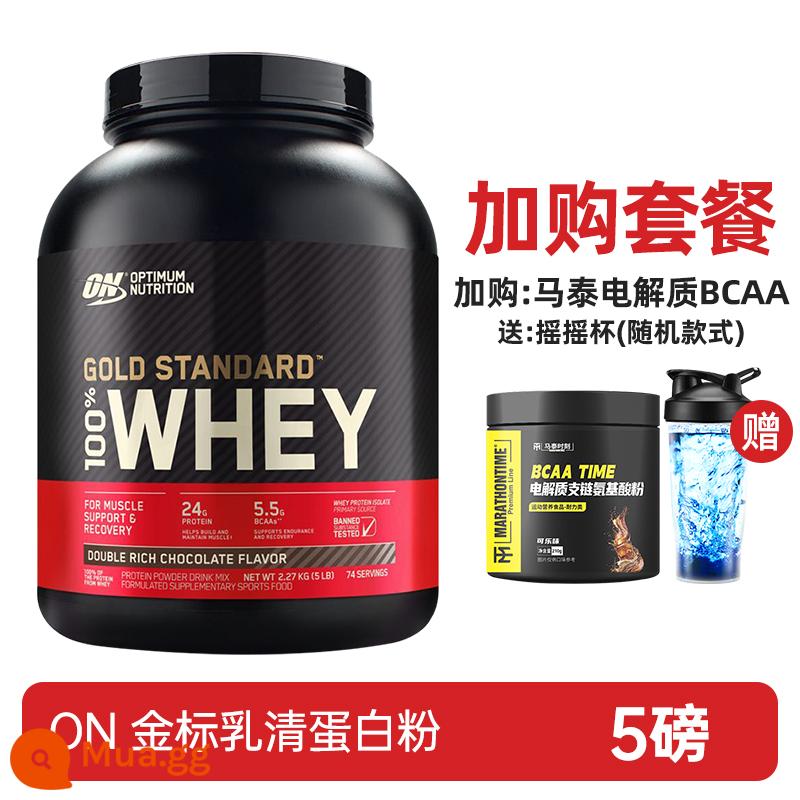 Tập thể hình quân đội mỡ nhỏ TRÊN optimeng bột whey protein WHEY tăng cường cơ bắp optimeng protein bột 5 lbs - Gói bổ sung-gói chăm sóc da mạnh mẽ-bcaa điện phân thời gian Matai