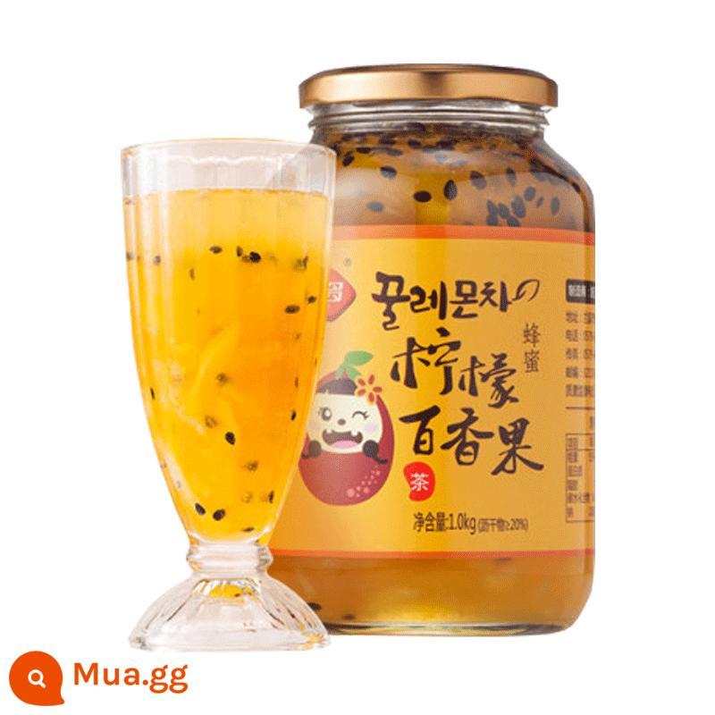 Trà bưởi mật ong Fushiduo 1Kg đóng hộp nước pha uống uống ủ nước giải khát ủ nước sốt trà trái cây bán buôn - Trà chanh dây 1kg (hàm lượng ráo nước ≥20%)