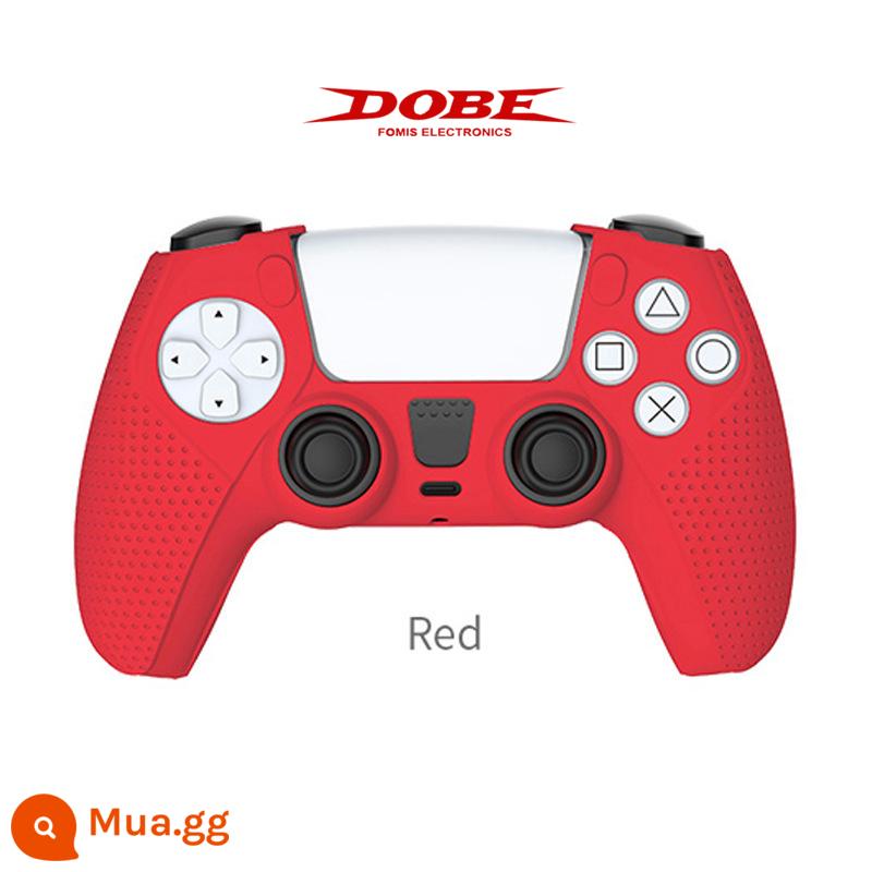 Bao silicon bảo vệ tay cầm PS5 chính hãng Bao silicon bảo vệ tay cầm PS5 Bao bảo vệ tay cầm chơi game PS5 Vỏ mềm chống trượt - Vỏ Bọc Tay Cầm PS5 Chính Hãng DOBE Màu Đỏ Chống Trượt Đi Kèm Nắp Rocker Móng Vuốt Mèo