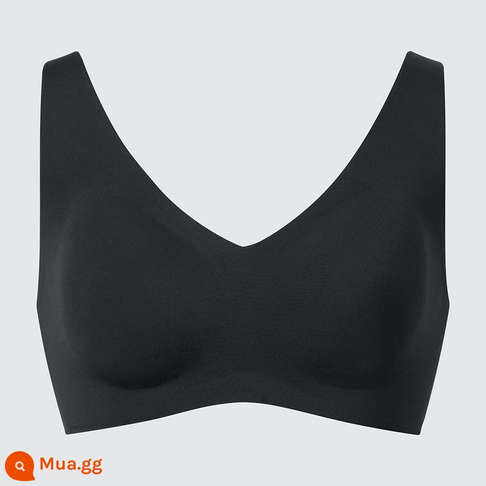 Uniqlo light oxy Bra nữ AIRism không gọng thép phần mỏng mềm mại hỗ trợ cúp cố định 460105/455206 - 460105/09 Bầu trời đêm đen kịt