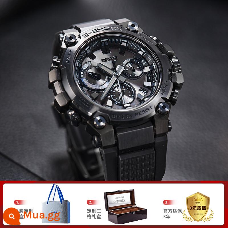 Đồng hồ CASIO nam dark heart of steel thần biển giới hạn g shock ánh sáng kiên cường dập tắt mtg b1000 - 14. MTG-B3000B-1A đi kèm hộp quà ba ngăn tùy chỉnh + hộp quà tùy chỉnh thương hiệu