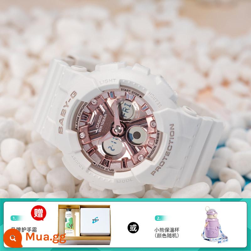 Đồng hồ CASIO nữ sinh gshock starry sky limited kỳ lân baby-g starry sports bột hoa anh đào - 2.BA-130-7A1PR đi kèm hộp quà tặng kem dưỡng da tay hàng hiệu hoặc cốc giữ nhiệt gấu