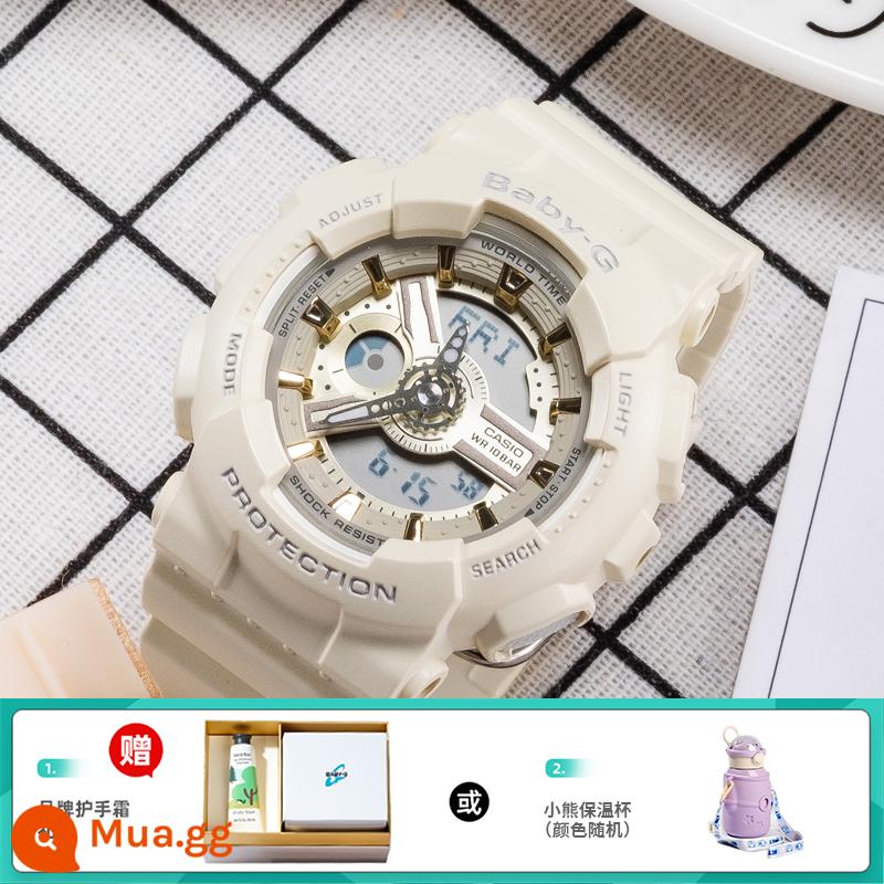 Đồng hồ CASIO nữ sinh gshock starry sky limited kỳ lân baby-g starry sports bột hoa anh đào - 19.BA-110XGA-7A2PR tặng kèm hộp quà tặng kem dưỡng da tay hoặc cốc giữ nhiệt gấu hàng hiệu