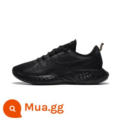 Giày chạy bộ Li Ning nam giày bảo vệ mùa đông 2021 mây chống nước giày nữ giày thể thao AGLR233 234 231 - AGLS067-1 đen/xám bão