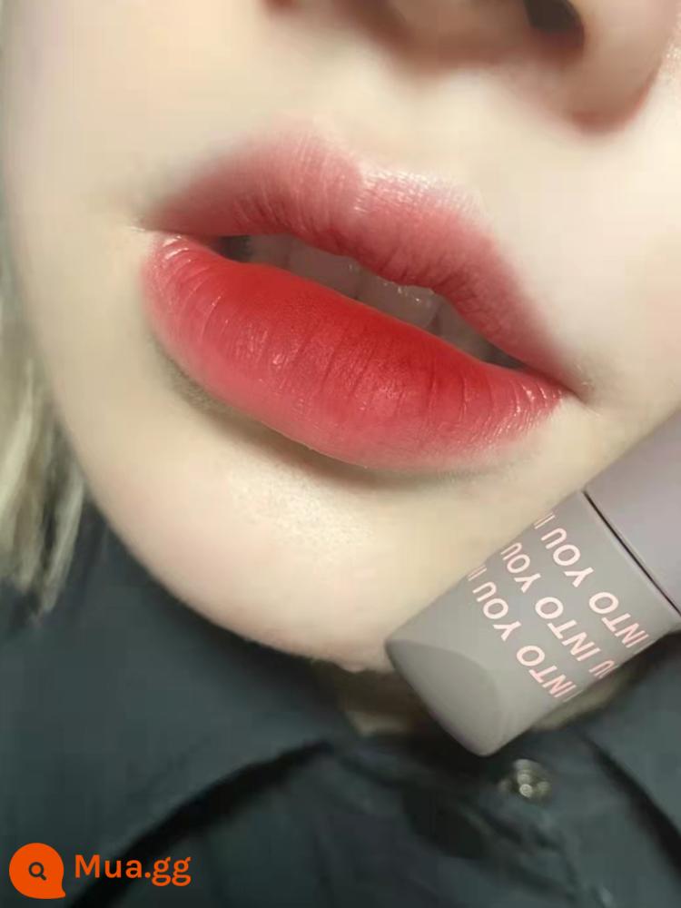 intoyou fingertip lip men son môi into you lip mud màu nude intoooyou Dầu Ấn Độ intoyoy - Fingertip Lip Glaze Matte E05 Braised Wild Berry in Wine