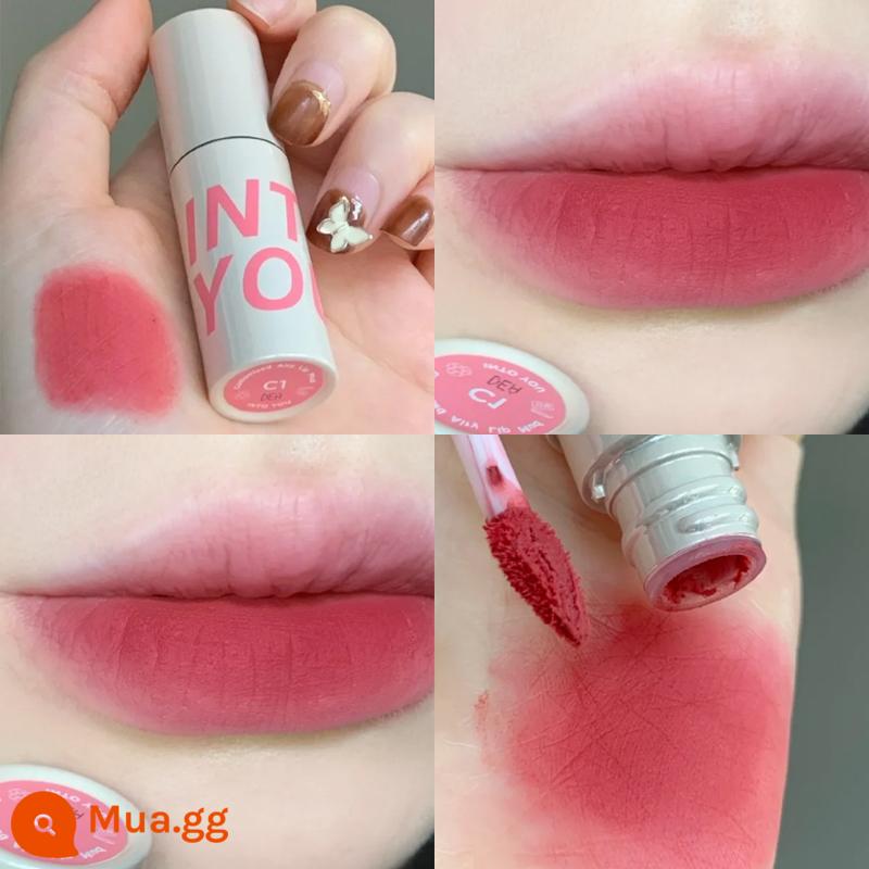 intoyou fingertip lip men son môi into you lip mud màu nude intoooyou Dầu Ấn Độ intoyoy - Mai Da Lạnh #C1 Đào Sữa Dại