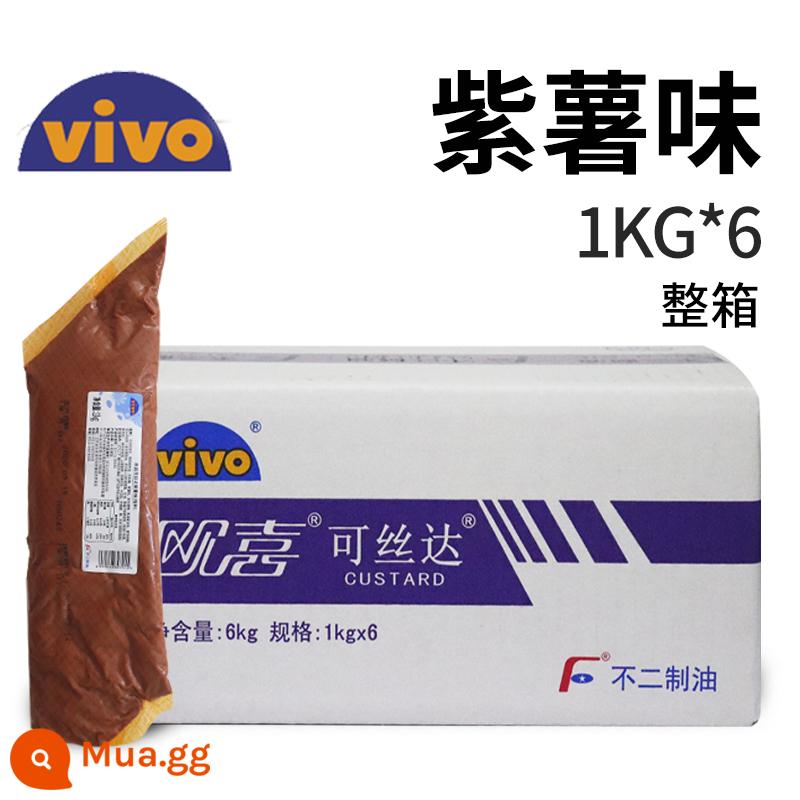 Fujibei Costar Nhân Sốt Mãng Cầu Phô Mai Trứng Phô Mai Sô Cô La Lòng Đỏ Trứng Sữa Chua Xoắn Nguyên Hộp - Hộp hương vị khoai lang tím [Fuji Oxi]