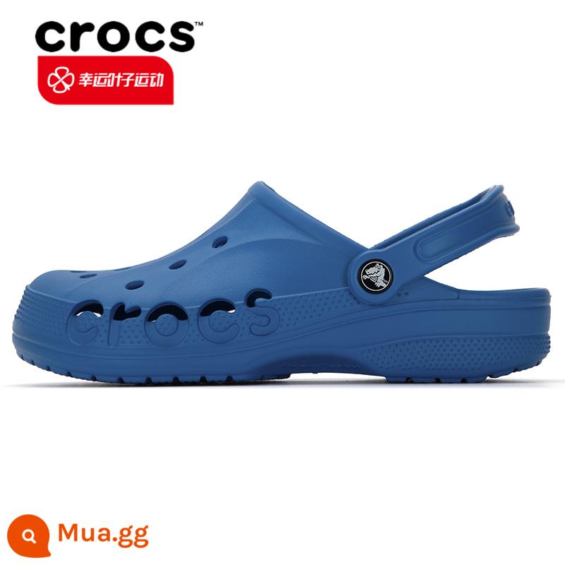 Giày xỏ lỗ Crocs Giày nam CRORS mới Bao Đầu dép CRORS xăng đan nữ giày thể thao giày đi biển - 4JL/xanh biển