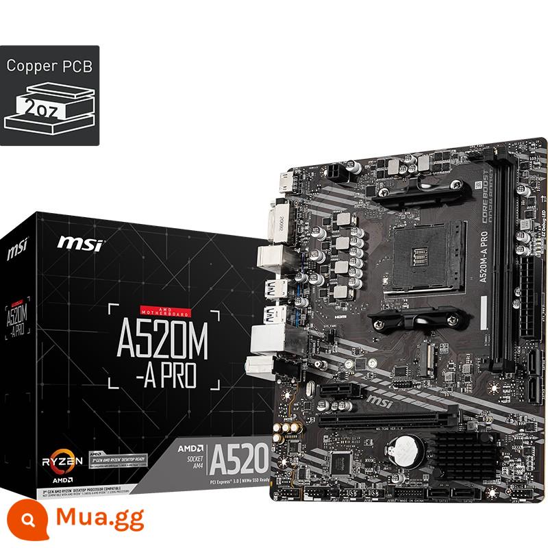 AMD Ryzen mới R3 4100 R5 4500 4600G 5500 5600 R7 5700X 5800X rải rác - MSI A520M MỘT CHUYÊN NGHIỆP