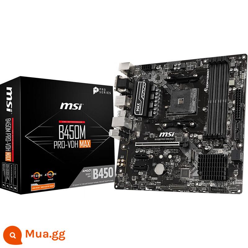 AMD Ryzen mới R3 4100 R5 4500 4600G 5500 5600 R7 5700X 5800X rải rác - MSI B450M PRO-VDH MAX