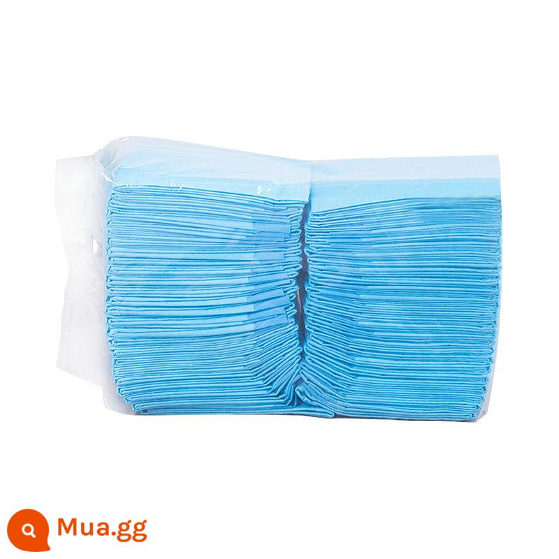 Tấm lót dày cho con bú tã lót người già chống đi tiểu miếng lót thai sản puerperium pad nước tiểu không ướt tấm lót giường dùng một lần - 45X60 100 miếng dày vừa